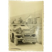 Wehrmacht's armored car Sd.Kfz 251 WH 656674